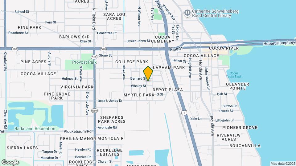 614 Paw Paw St Map and Location Details