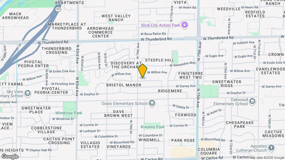 13250 N 78th Dr Map and Location Details