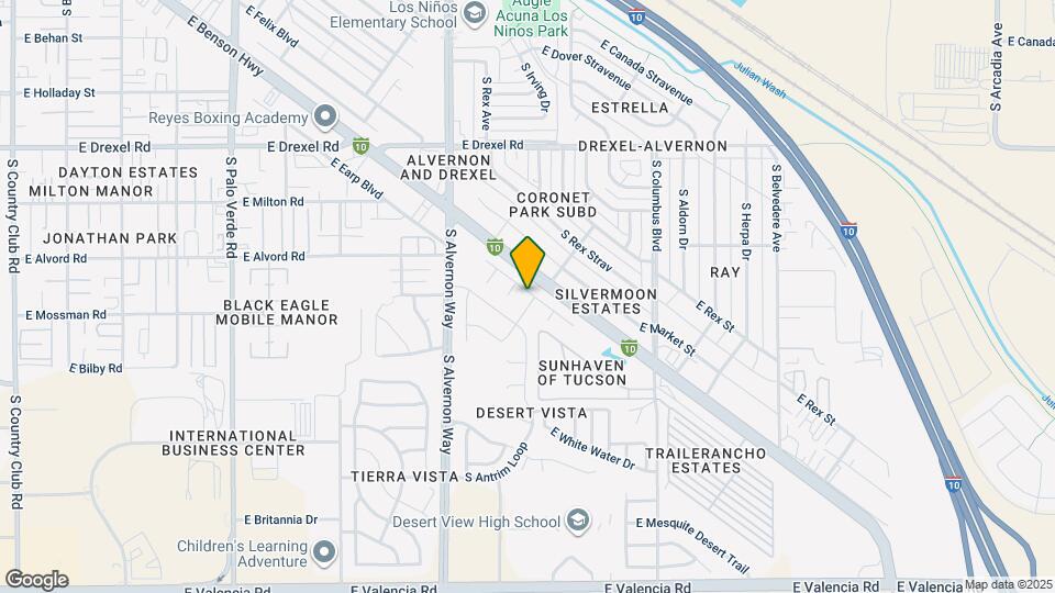 5974 S Tappen Dr Map and Location Details