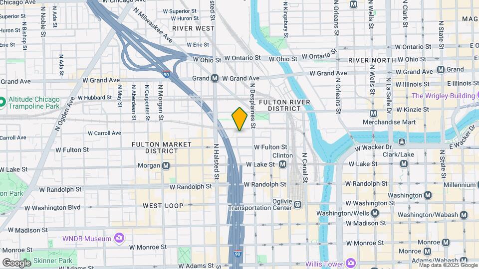 660 W Wayman St Map and Location Details