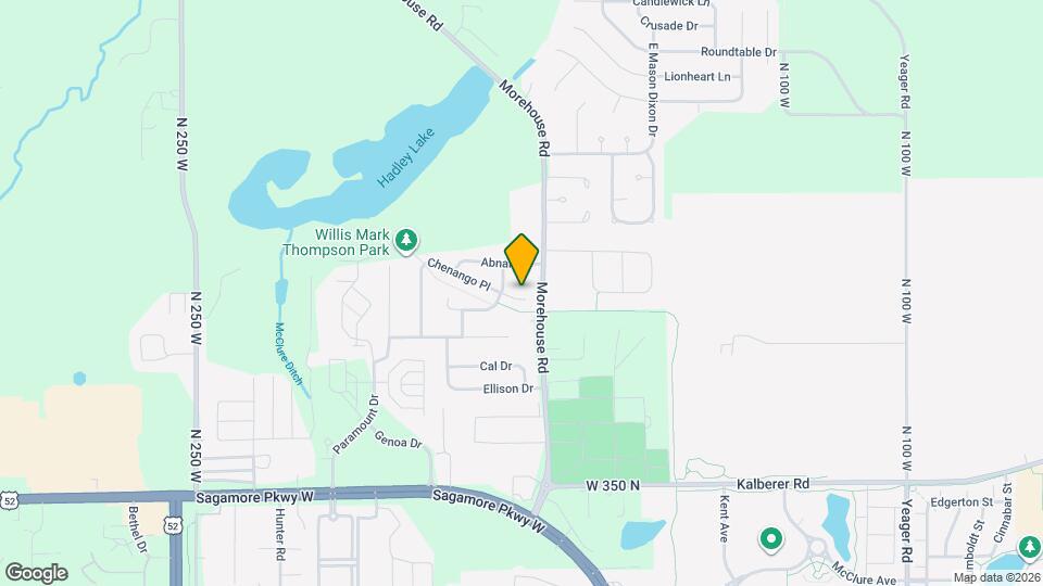 1810 Chenango Pl Map and Location Details