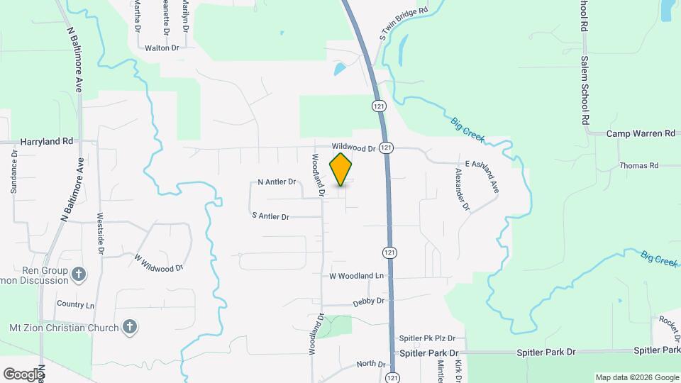 1551 Dogwood Dr Map and Location Details