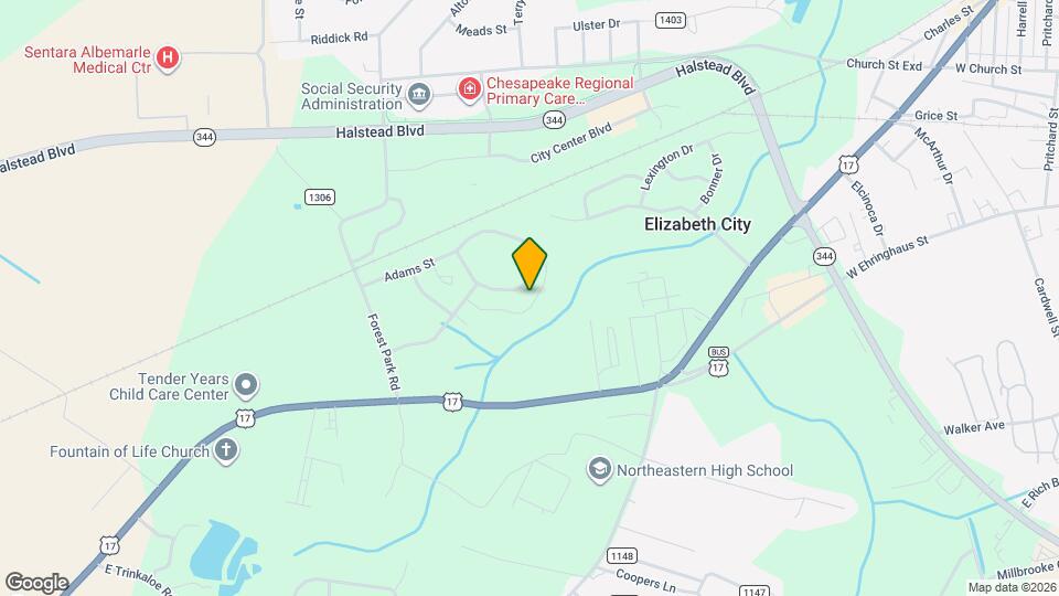 1606 Raven Way Map and Location Details