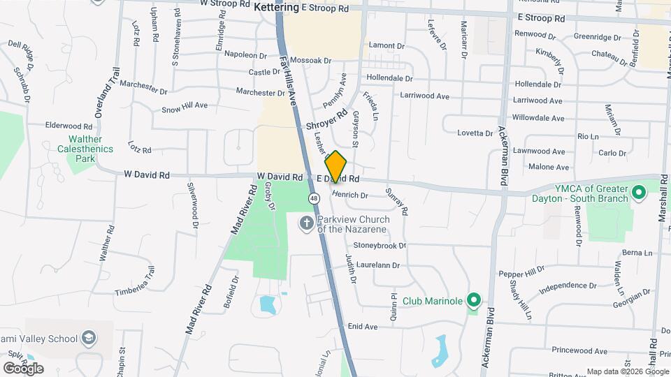 4504 Henrich Dr Map and Location Details