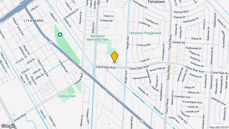 1615 Carol Sue Ave Map and Location Details