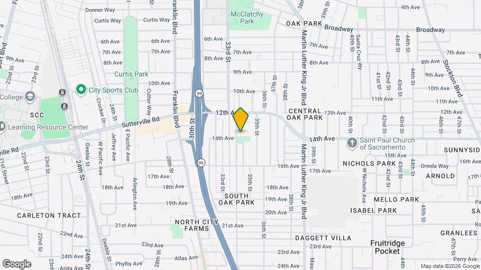 3835 1/2 34th St Map and Location Details