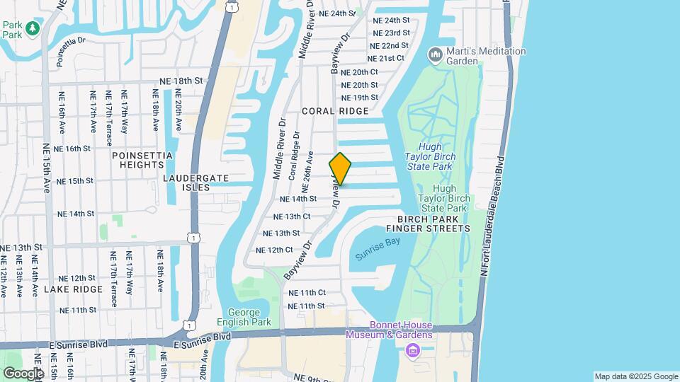 1400 Bayview Dr Mapa y Detalles de la Ubicación