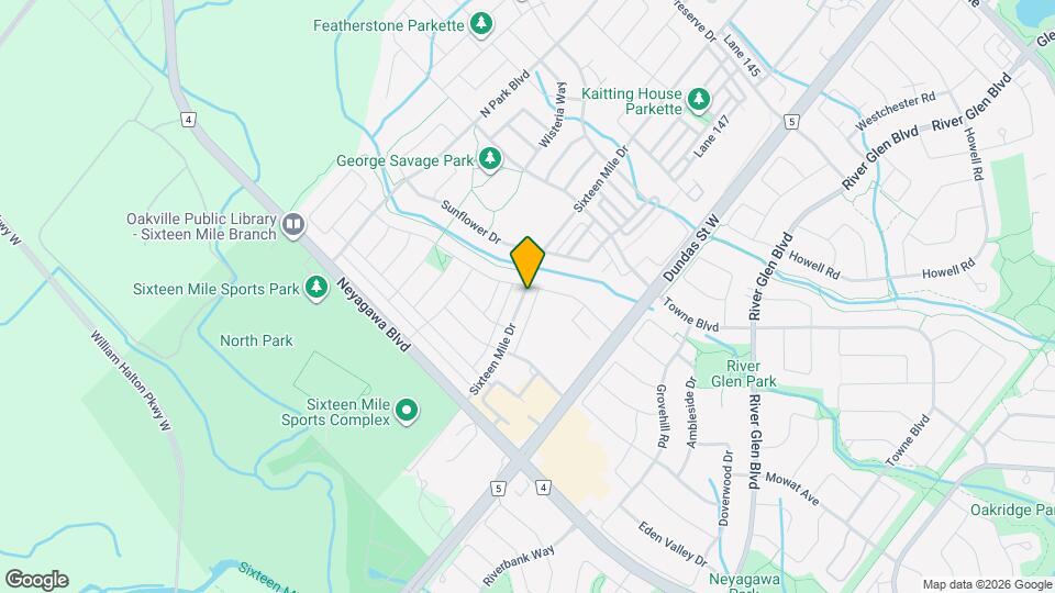 500 Sixteen Mile Dr Map and Location Details