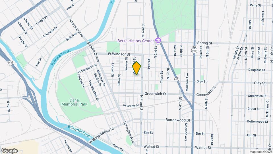 719 McKnight St Map and Location Details