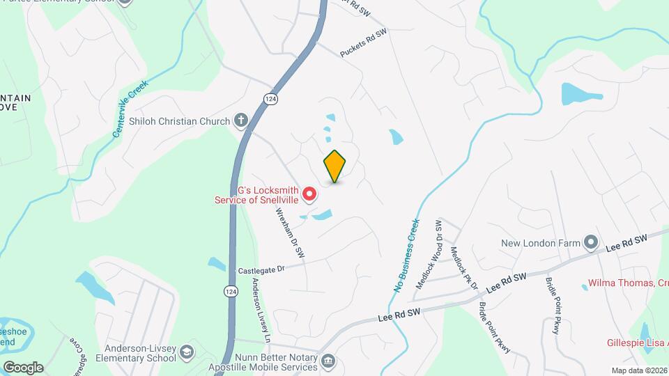 4157 Shoreside Cir SW Map and Location Details