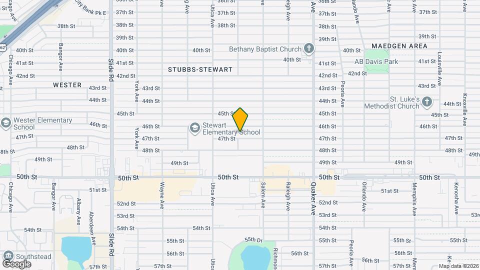 4620 47th St Mapa y Detalles de la Ubicación