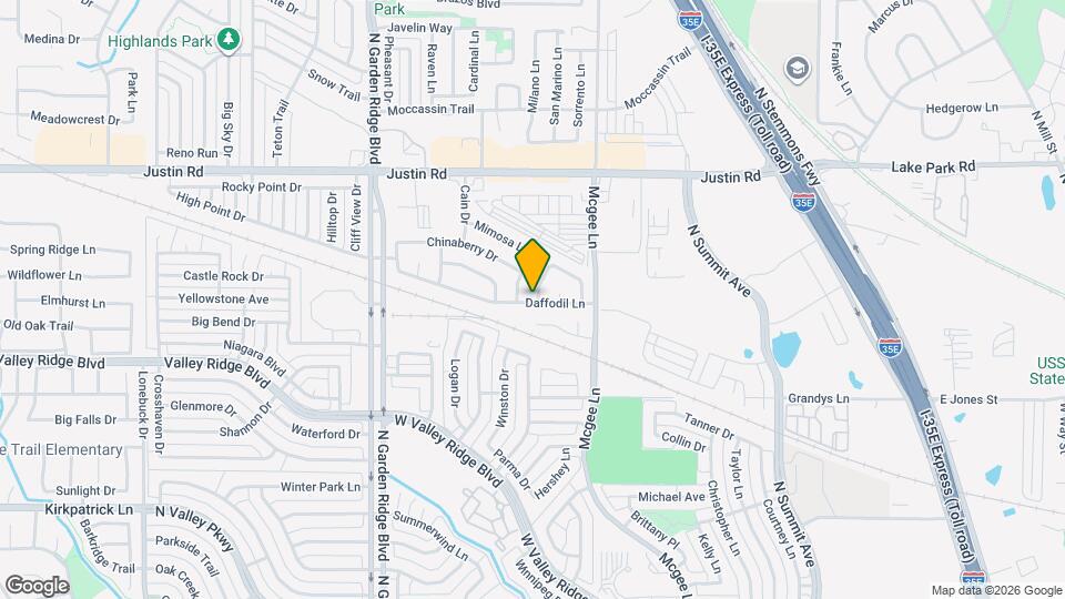 1359 Jasmine Dr Map and Location Details