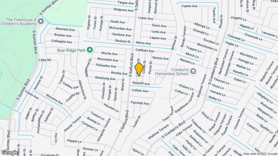 2822 Palomar St Map and Location Details