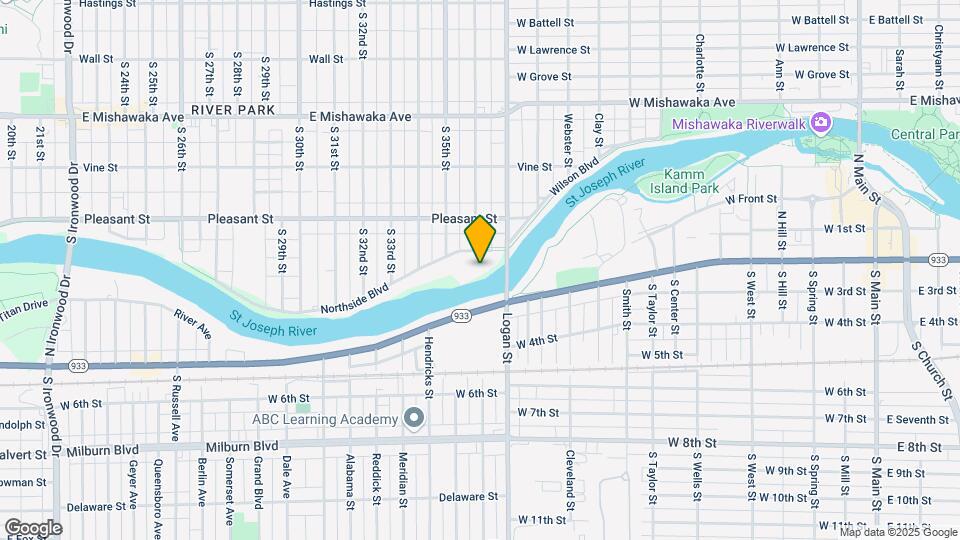 River Shore Apartments Map and Location Details