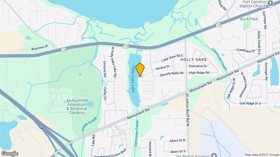 1692 E Holly Oaks Lake Rd Map and Location Details