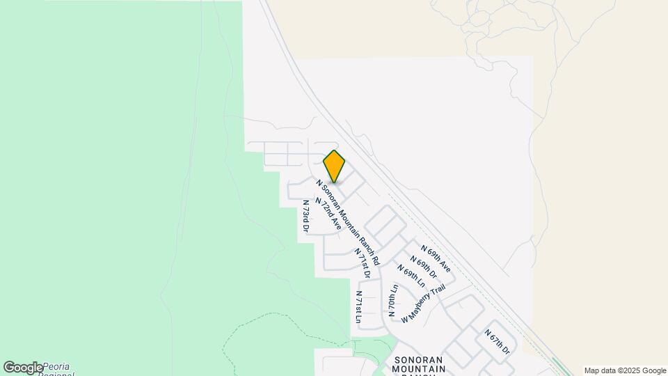 30308 N 71st Ln Map and Location Details
