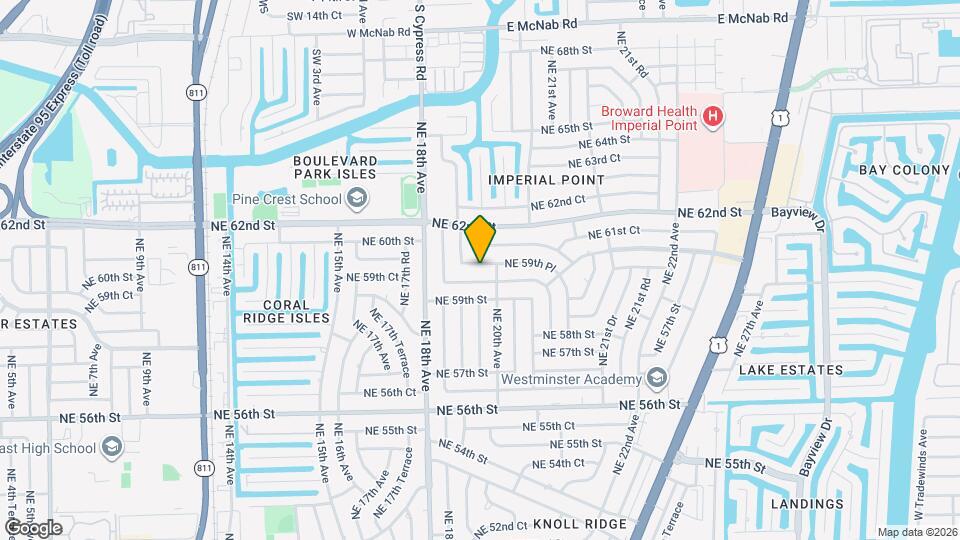 1930 NE 59th Pl Map and Location Details