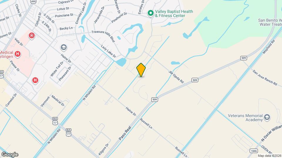 2547 Cove Real Dr Map and Location Details