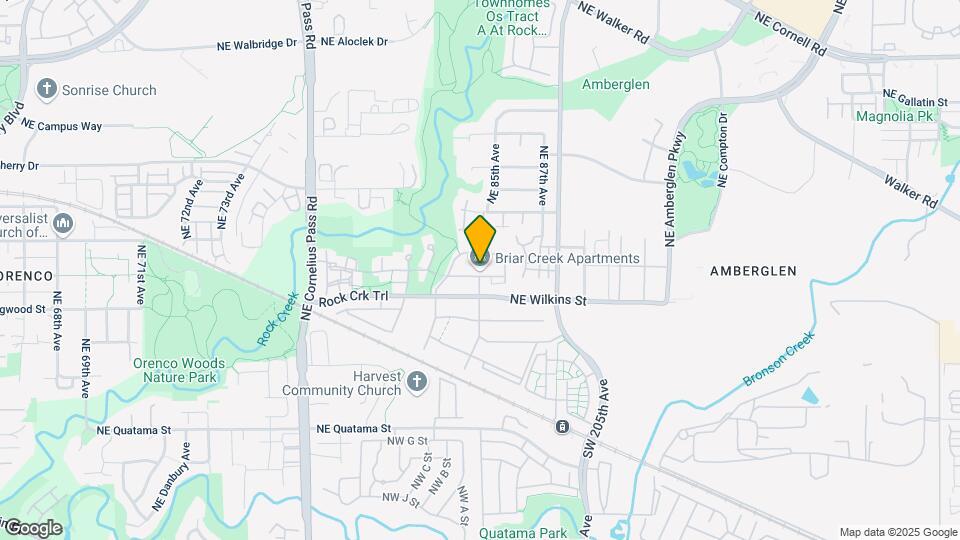 1001 NE Briarcreek Way Map and Location Details