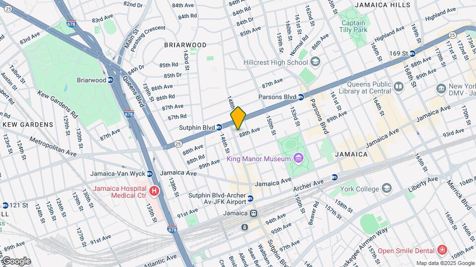 147-07 88th Ave Mapa y Detalles de la Ubicación