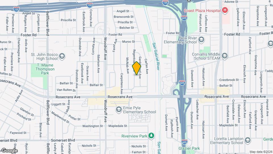 13912 Regentview Ave Map and Location Details