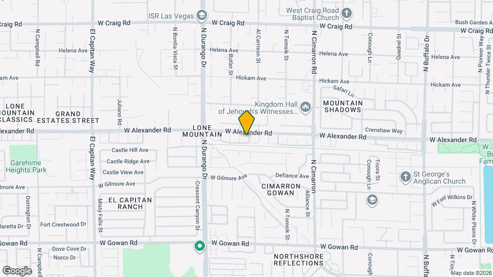 3963 Indian Gold St Map and Location Details