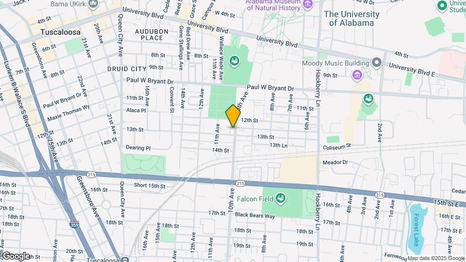 1000 13th St Map and Location Details