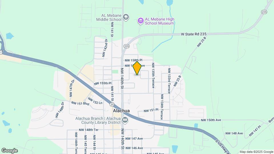 15615 NW 138th Dr Map and Location Details