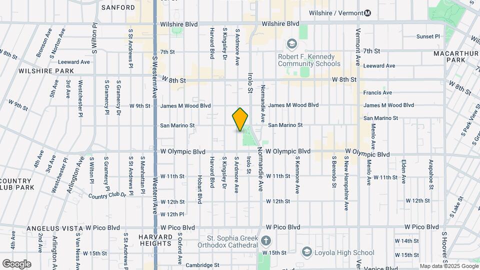 960 S Ardmore Avenue Map and Location Details