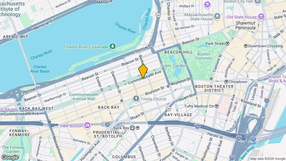 62 Commonwealth Ave, Unit 8 Map and Location Details