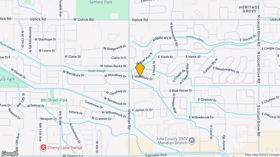 117 E Woodbury Dr Map and Location Details