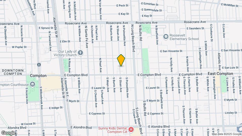 124 N Sloan Ave Map and Location Details