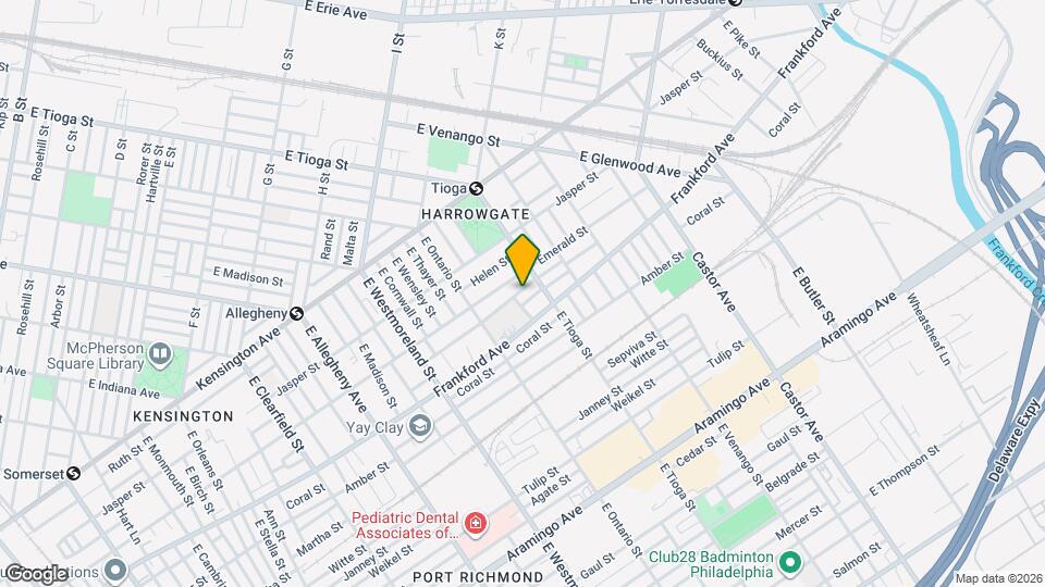 3459 Braddock St Mapa y Detalles de la Ubicación