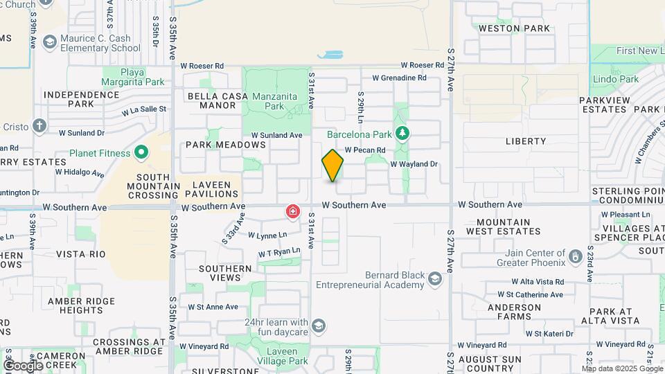 5904 S 30th Ln Map and Location Details