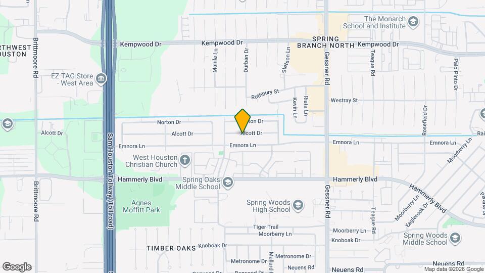 10463 Alcott Dr Map and Location Details