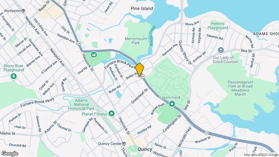 124 Merrymount Rd Map and Location Details