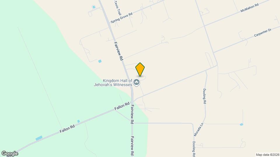 2500 Fallon Rd Map and Location Details