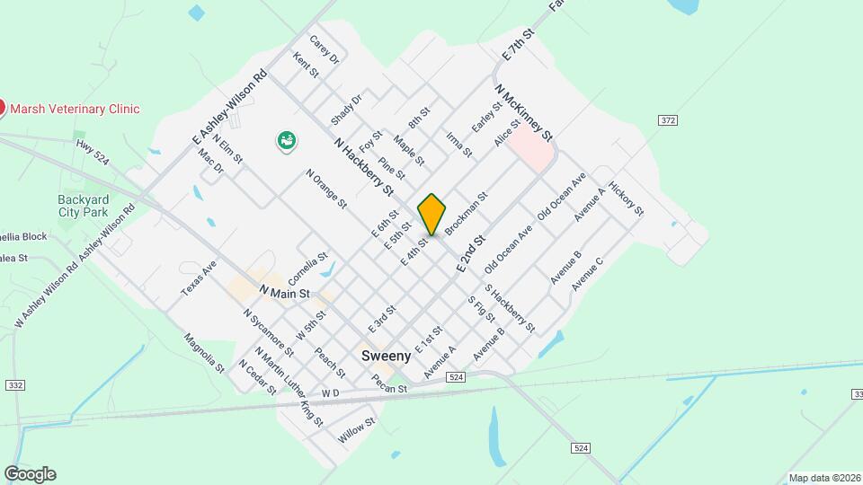 608 E 4th St Map and Location Details