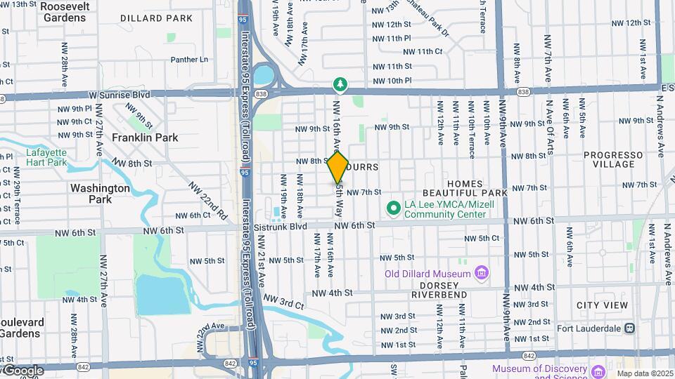 1541-1545 NW 7th St Map and Location Details