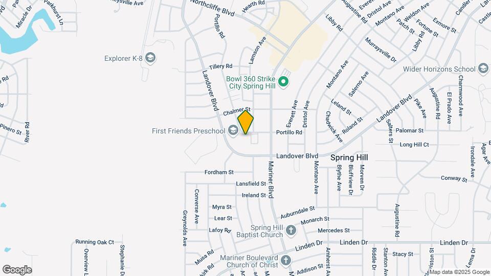 3549 Portillo Rd Map and Location Details