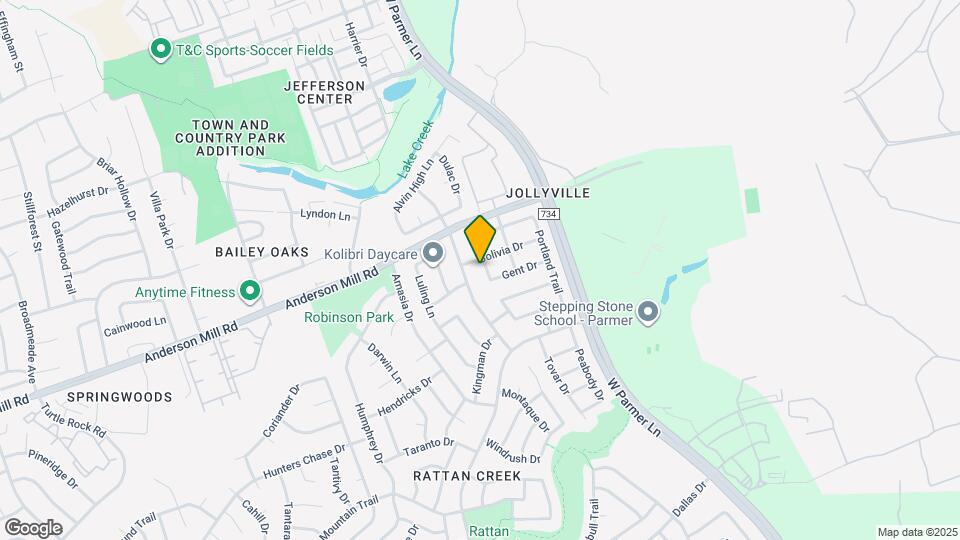 8021 Rimini Trail Map and Location Details