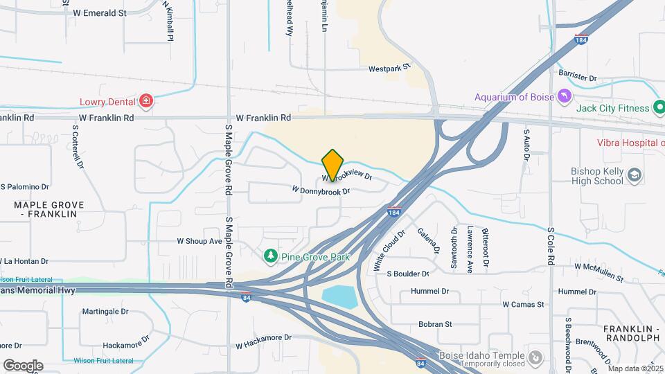 8470 W Donnybrook Dr Map and Location Details