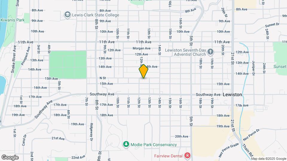 1212 N St Map and Location Details