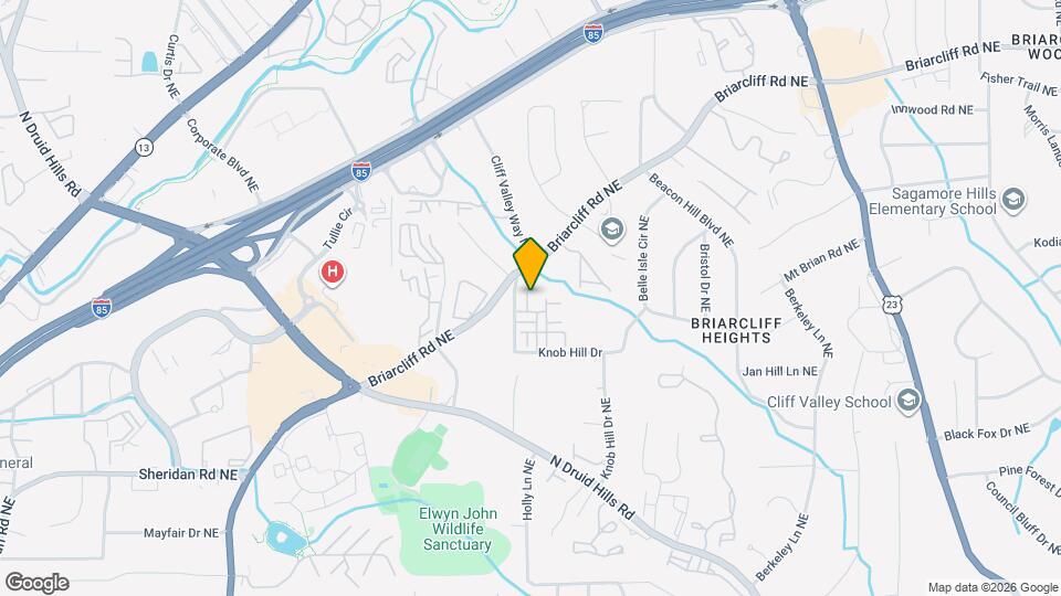 1751 Breyerton Dr NE Map and Location Details