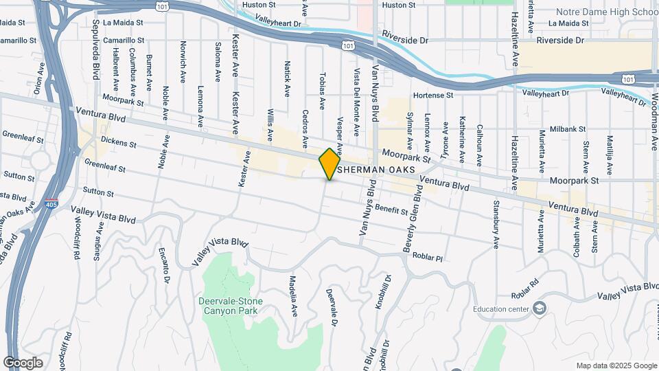 14572 Dickens St, Unit 304 Mapa y Detalles de la Ubicación