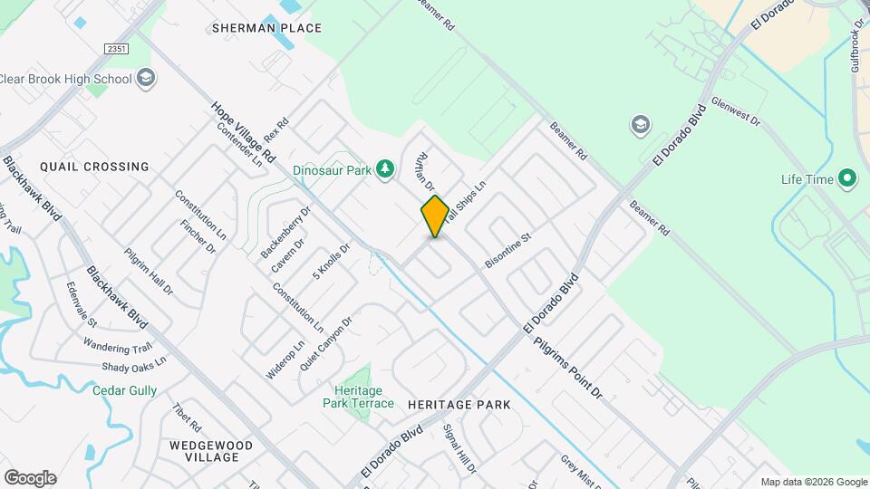 16707 Schooners Way Map and Location Details