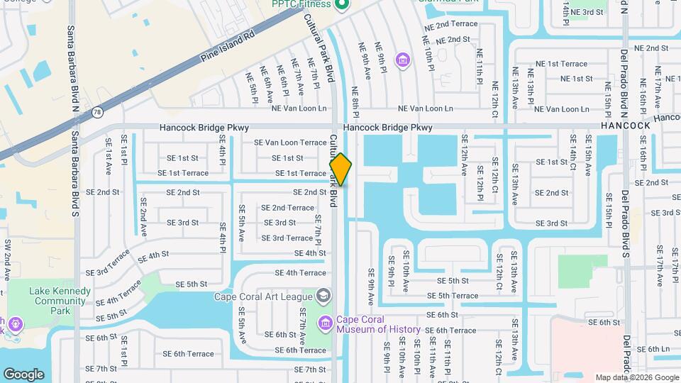 205 Cultural Park Blvd Mapa y Detalles de la Ubicación