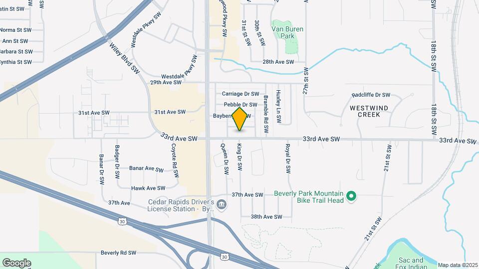 3122 33rd Ave SW Map and Location Details