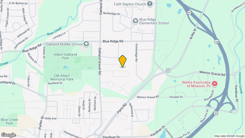2603 Oakfield Dr Map and Location Details