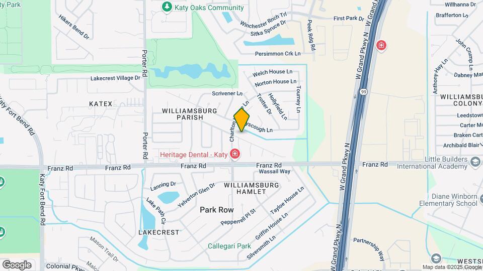 23922 Shaw Perry Ln Map and Location Details